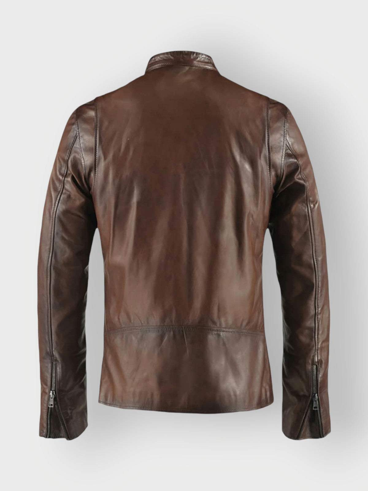 Men's Classic Cafe Racer Waxed Jacket