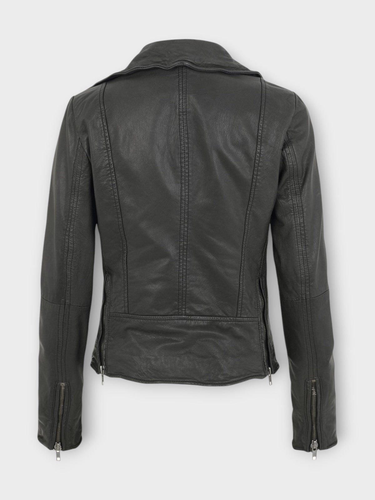 Women's Black Leather Jacket