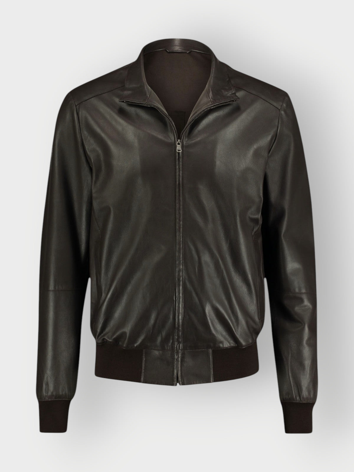Men's A2 Leather Bomber Jacket