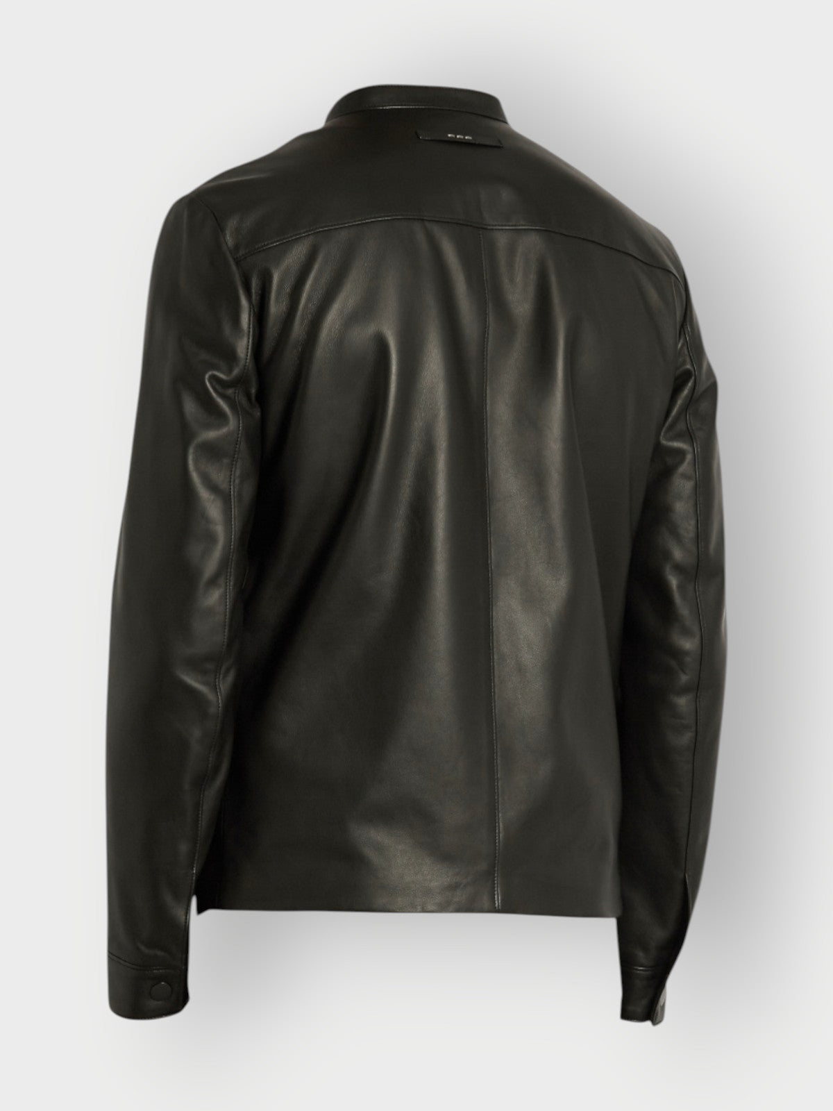 Men's Black Leather Jacket