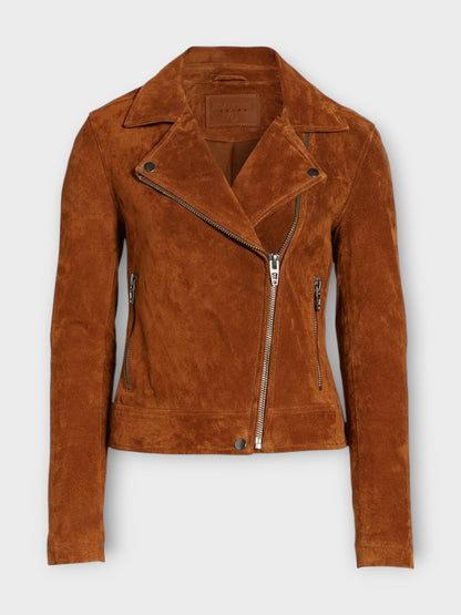 Women's Suede Leather Jacket