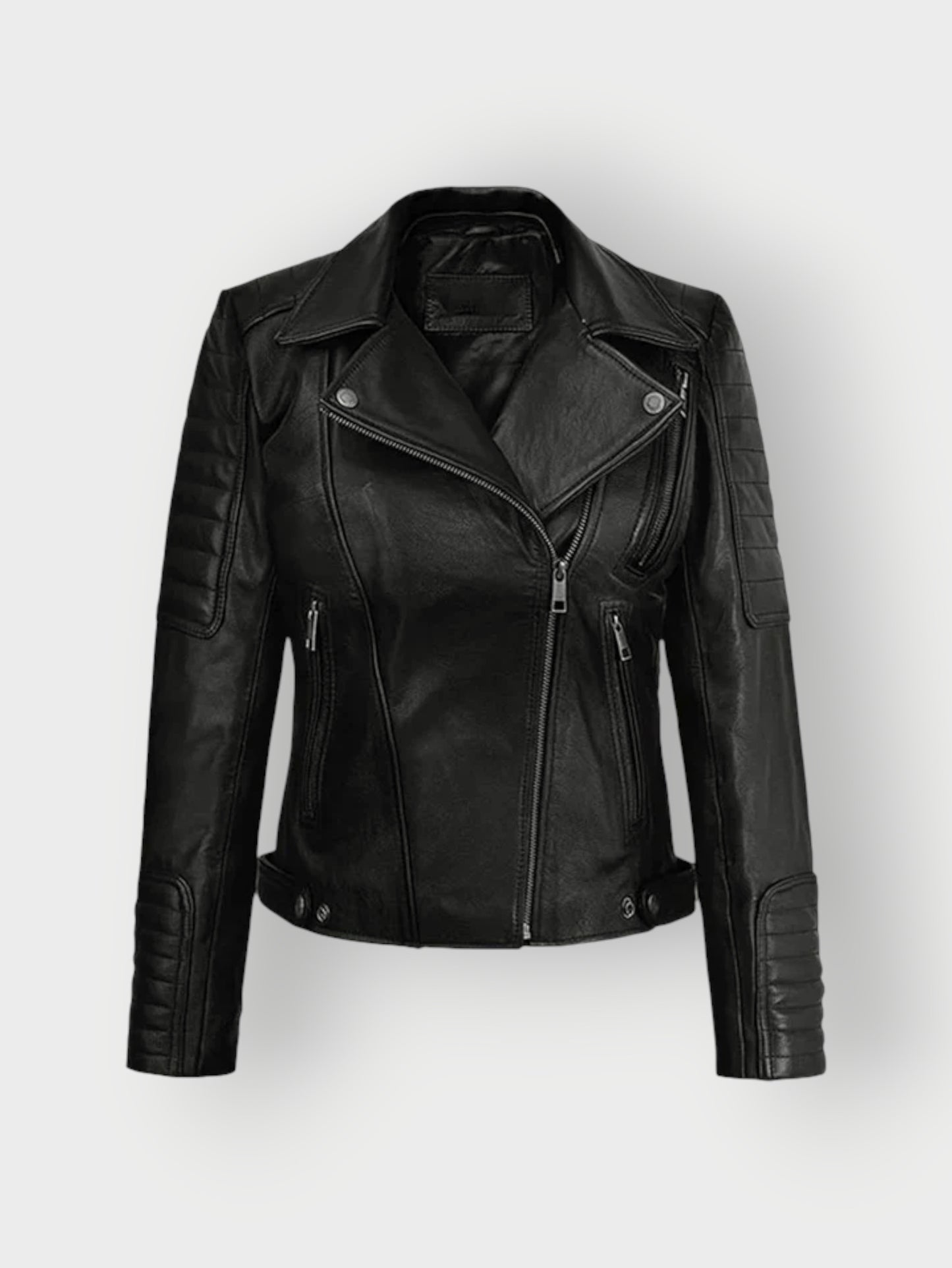 Women's Double Rider Leather Jacket