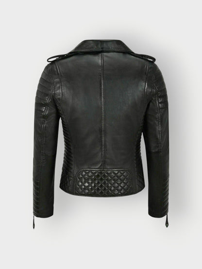 Women's Motorbike Leather Jacket