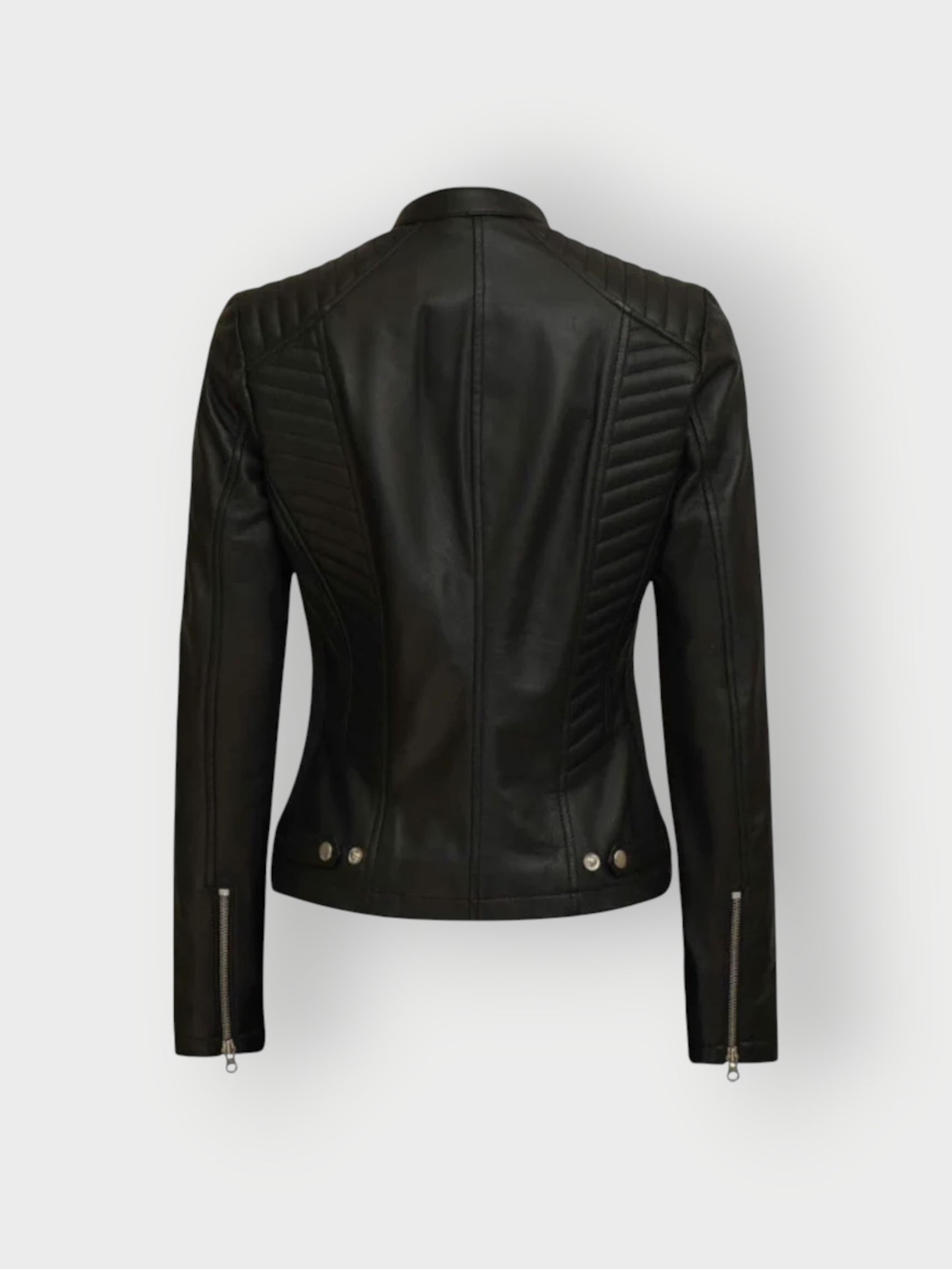Women’s Slim Fit Moto Biker Jacket